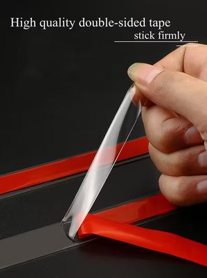 Gold Mirror Metal Stainless Steel Tile Trim Flat Tape Adhesive Roll