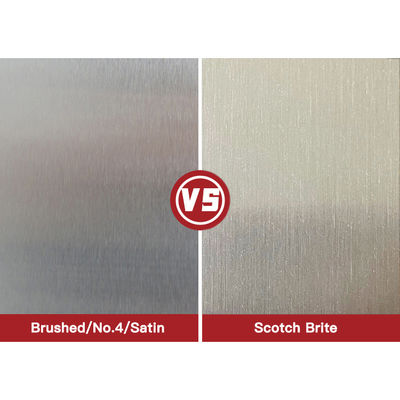 Scotch Brite Finish Stainless Steel Sheet 201 304 Sheet
