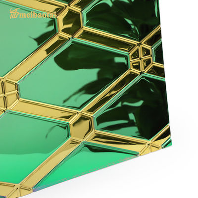 Material de aço inoxidável carimbado gravado do comprimento SS304 das folhas 3048mm