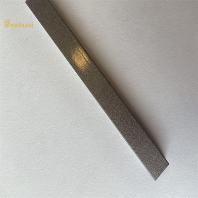 U Slot Decorative Stainless Steel Tile Trim 201 304 Color HL Sandblast Finish