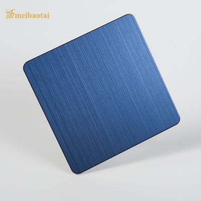 Chapa de Aço Inoxidável 8c PVC Film 430 Grade Hairline 1219x2438mm para Cozinha Comercial