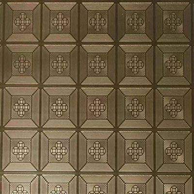 Bom preço Chapa de Aço Inoxidável Em relevo com Revestimento na Cor Rose Gold, 4x8 Pés, Grau 201, Painel Decorativo de Parede on-line