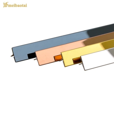 Revestimento de azulejos de aço inoxidável para decoração de tectos com espessura de 0,6/0,8/1,0 mm