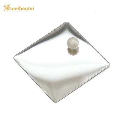 Espelho acabamento JIS padrão 1,2 mm espessura folha de aço inoxidável decorativa para painéis de parede