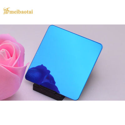 Bom preço Espessura padrão de aço inoxidável decorativa da folha JIS 4x8 0.8mm do revestimento do espelho on-line