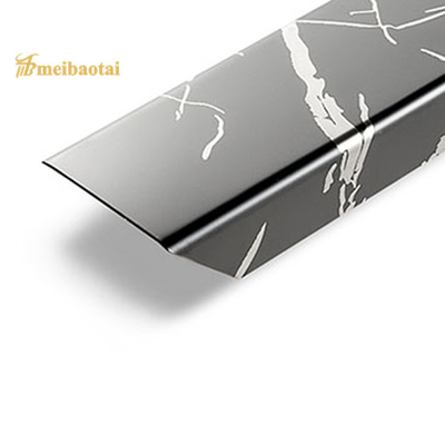 Do perfil de aço inoxidável da guarnição U da telha de JIS perfil decorativo com sulco de V
