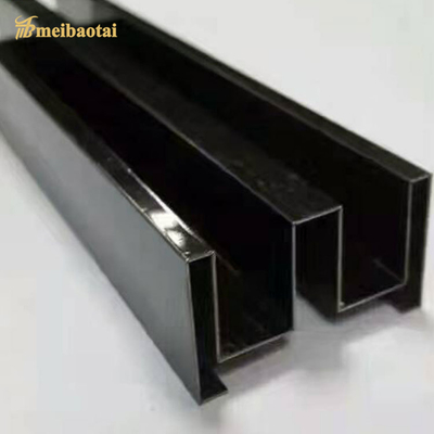 Perfil M U L T V da cor uma parede de aço inoxidável da decoração da guarnição da telha sustentável