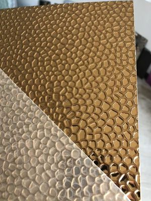 Folha de aço inoxidável 304 para parede e teto decorativos