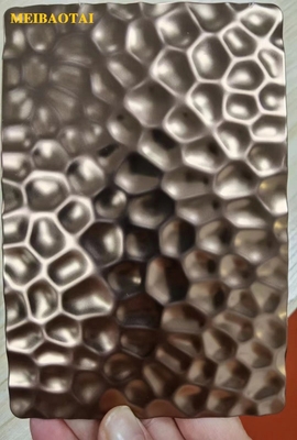 Ss304 Honeycomb Fechado de cor de aço inoxidável Decoração SS Plate Mill Edge