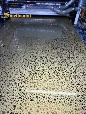 Bom preço Espelho de ouro gravado 304 folha de aço inoxidável com espessura de 0,95 mm e 1219x2438 mm Tamanho para elevadores on-line