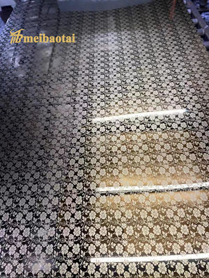 Bom preço Chapa de Aço Inoxidável 304 com Acabamento Super Espelhado Gravado 1219x2438mm para Aplicações em Elevadores on-line
