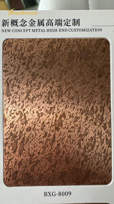 Bom preço ss304 Antigüidade Gravação de cor em aço inoxidável Chapa de decoração on-line