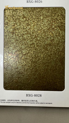 Bom preço Anti-Cobre revestimento de aço inoxidável Quatro pés folha personalizada on-line