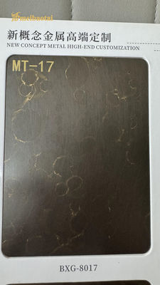 Bom preço 201 304 Imitação de chapas de aço inoxidável decorativas de cobre antigo on-line