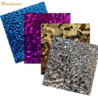 Bom preço Lâmina de aço inoxidável 1219x2438mm Tamanho com espessura de 0,65mm para uso decorativo on-line