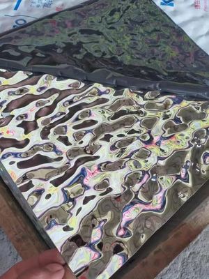 Bom preço Lâmina de aço inoxidável Placa de decoração de teto on-line