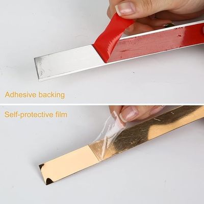 Bom preço Banda adesiva em rolos planos de aço inoxidável metálico com acabamento de linha de cabelo on-line