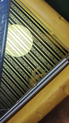 Chapa de Aço Inoxidável Gravada para Decoração e Arquitetura com Espessura Personalizada
