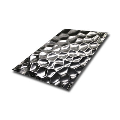 Bom preço Folha de aço inoxidável em relevo de espelho preto de textura de martelo, grau 201, para aplicações decorativas on-line