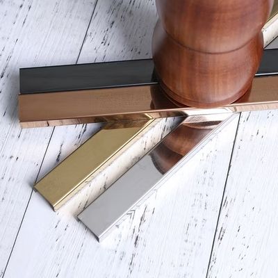 Bom preço Perfil em U Aço Inoxidável 304 Canto para Acabamento de Azulejo 3,05M (10 Pés) Acabamento de Azulejo on-line