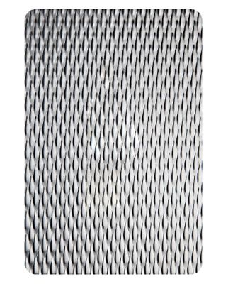 SS304 201 Espelho prateado 5WL Chapa estampada de aço inoxidável Decoração de parede