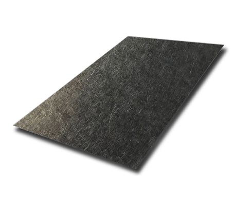 Bom preço ss304 Cor preta Vibração Acero inoxidável Folha de cor Decoração de parede on-line