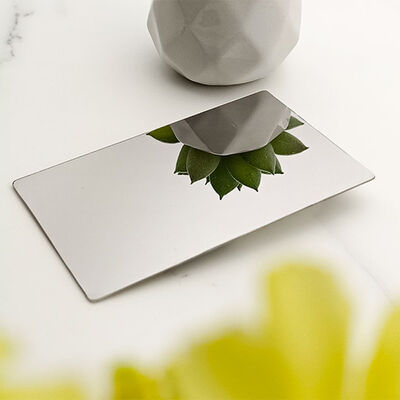 Lâmina de espelho 304 de aço inoxidável 1240x2440mm para decoração de parede e teto