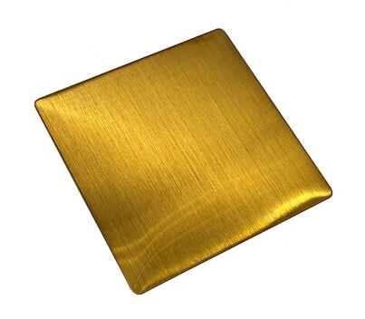 Bom preço Linha de cabelo de ouro Pvd Color Coating Linha de cabelo de aço inoxidável folha de cor on-line