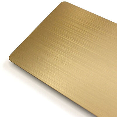 Bom preço Folha de aço inoxidável 1219x2438mm Tamanho 430 Grade Folha decorativa on-line