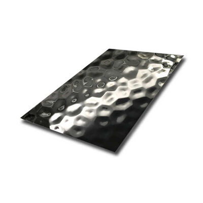 Bom preço Placa Decorativa em Aço Inoxidável 304 com Acabamento Martelo e Cor PVD Preto para Revestimento de Parede Elegante on-line
