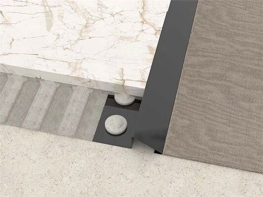 Bom preço 0.25 polegadas PVD revestido bordas de azulejos com tamanhos personalizáveis em 304/316L aço inoxidável on-line