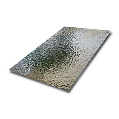 Bom preço Folha de metal decorativa de aço inoxidável estampada com martelo de espelho on-line