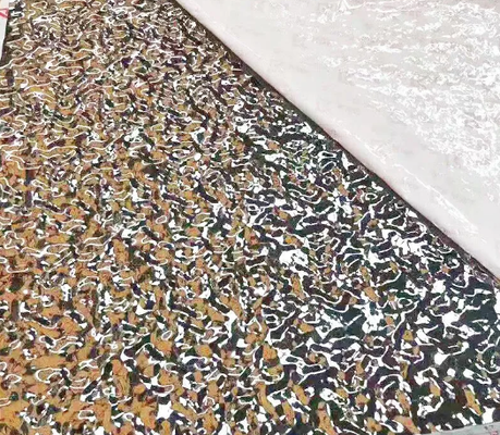 Bom preço 304 Painel de aço inoxidável de onda de água espelhada para teto de luxo on-line