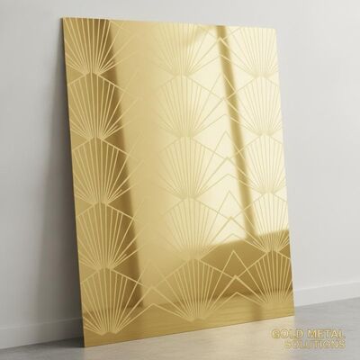 Bom preço Espelho de ouro gravado 304 chapa de aço inoxidável com espelho / superfície gravada em 1219x3048mm Tamanho online