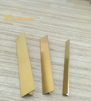 Forma material de POSCO T da guarnição de aço inoxidável revestida dourada da telha