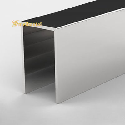 Bom preço Canaleta em U de Aço Inoxidável 304 com 0,65 mm de Espessura e Superfície Espelhada para Proteção Decorativa de Cantos on-line