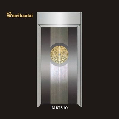 Bom preço a folha de aço inoxidável do elevador da espessura de 0.95mm gravou o elevador lustrado decorativo on-line