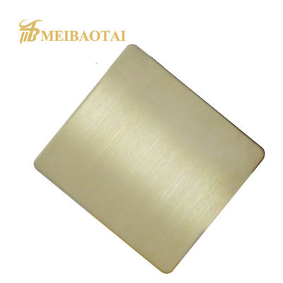 Bom preço Painel de aço inoxidável revestido com PVD de grau 430 com película de PVC de 8c para aplicações arquitetônicas on-line