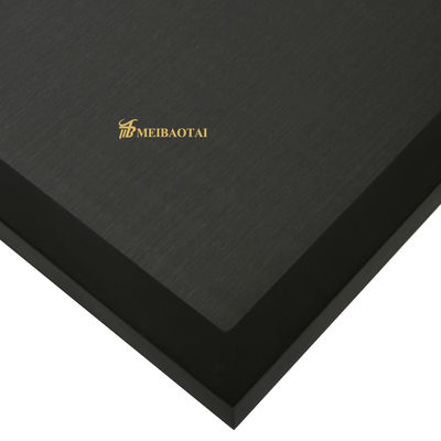 Bom preço 0.55mm Espessura PVD Color Coated Hairline Chapa de aço inoxidável 1219x2438mm para painéis de parede on-line