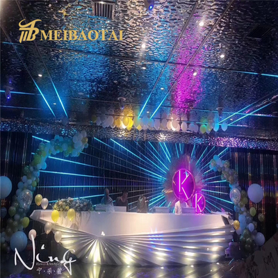 Folhas de aço inoxidável carimbadas de Pvd, largura decorativa das folhas 1000mm dos ss