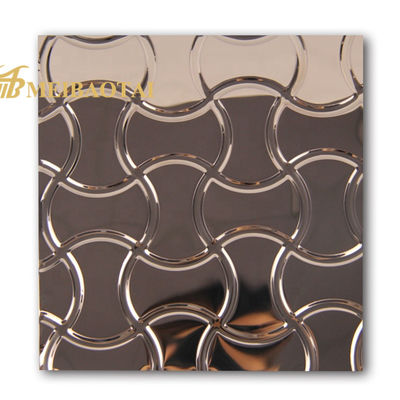 Bom preço Padrão lustrado espelho de Diamond Embossed Stainless Steel Sheet AISI on-line