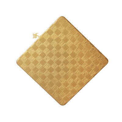 Bom preço Espessura de aço inoxidável gravada personalizada da folha 1.0mm on-line