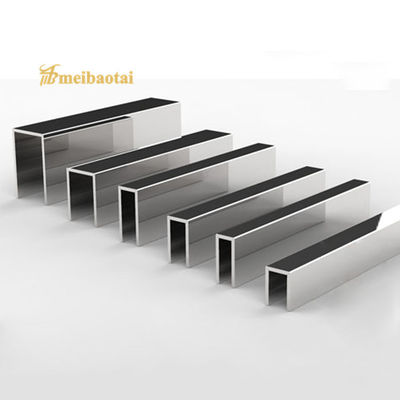 Bom preço Aço inoxidável 304 U6 polido para revestimento de telhas e tiras de bordas para proteção de parede on-line