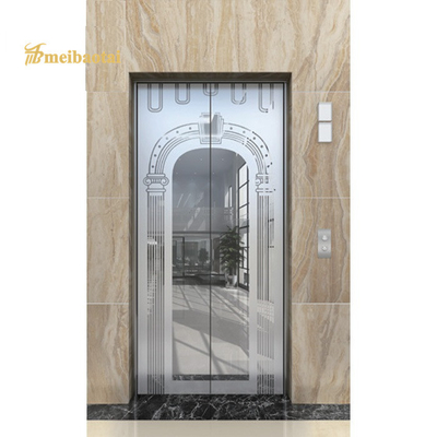 A folha de aço inoxidável do elevador SS304 gravou o revestimento 1219x2438mm da cor de Pvd