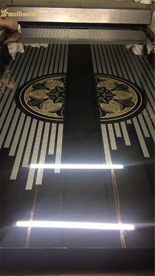 Bom preço Folha gravada do teste padrão 340 de aço inoxidável para a folha de construção do elevador da parede on-line