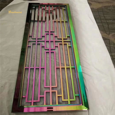 Bom preço Espelho Pvd Cor divisor de quarto de aço inoxidável borda do moinho comprimento arbitrário on-line