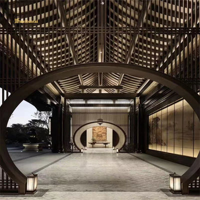 Bom preço Ecrã de jardinagem de aço inoxidável divisor de sala de decoração partiton on-line