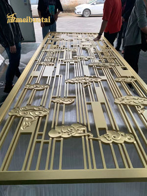 Bom preço Muitos Estilo Rosa Ouro Bronze Ouro Cor Inox Room Divider Decoração Hotel, casa on-line