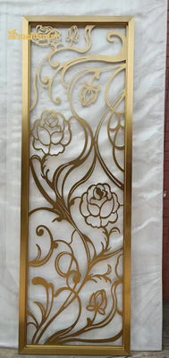 Bom preço Espelho de ouro divisor de quarto de aço inoxidável 0.3-3.0mm espessura on-line