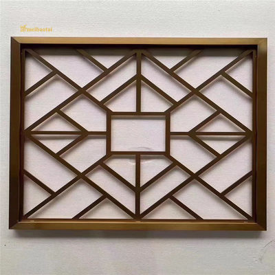 Bom preço SS304 201 Lâmina de cabelo Ecrã de aço inoxidável divisor de sala de decoração on-line